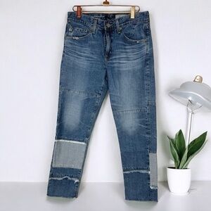 Ag Adriano Goldschmied The Ex Boyfriend Slouchy Slim Crop Jeans 26